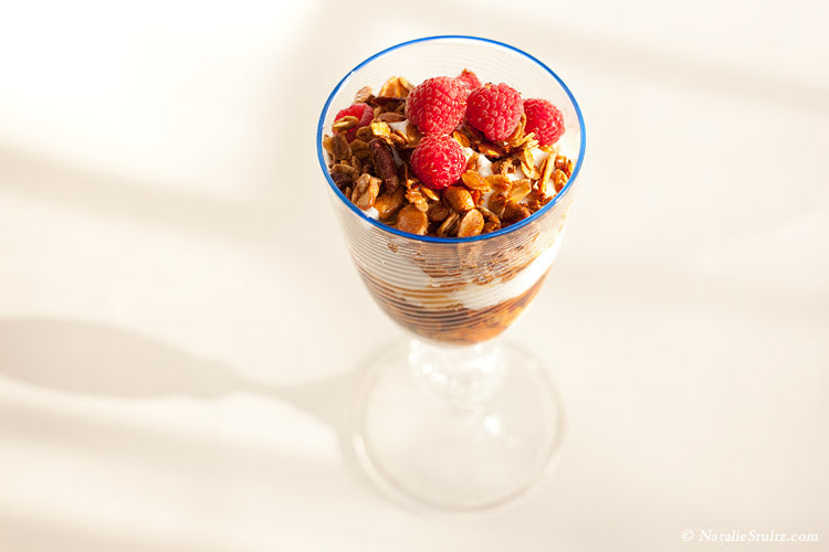 Maple Granola Yogurt Parfaits