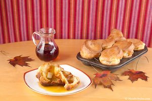 Popovers with Warm Maple Syrup